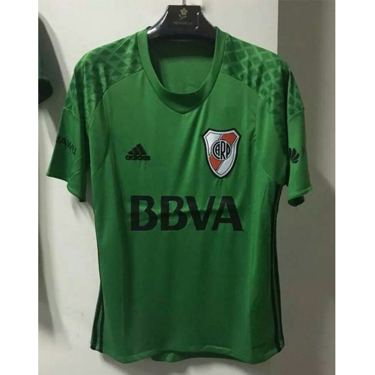 River Plate 2016/17 Green Goalkeeper Soccer Jersey